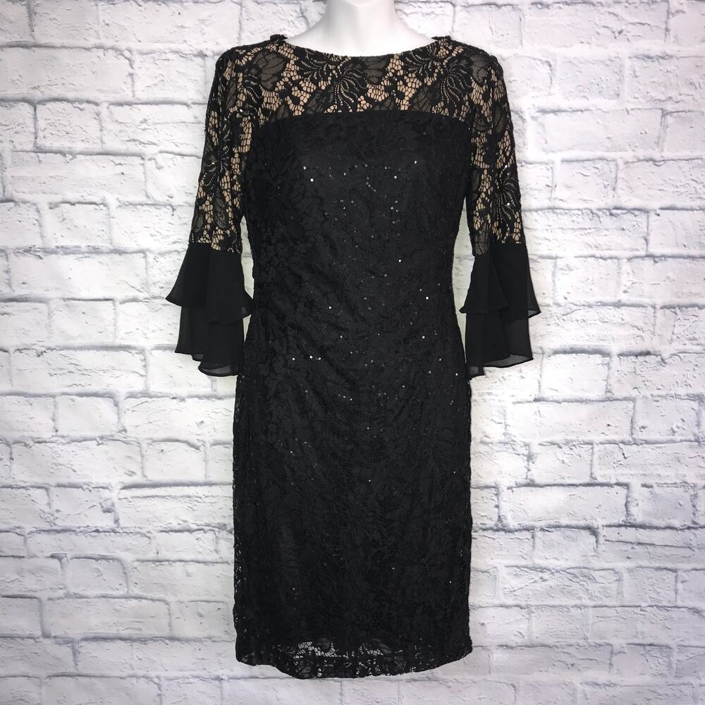 Lauren RL Petite Lace Dress